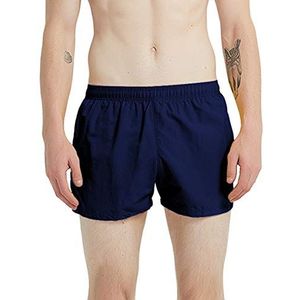 SUNDAY ROSE Men's Running Shorts 3 Inch Quick Dry Gym Athletic Workout Shorts with Pockets,Mesh Liner-Navy,X-Large