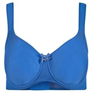 HUBER Dames huiddicht Micro Dots Minimizer-beha, Sailer Blue, standaard