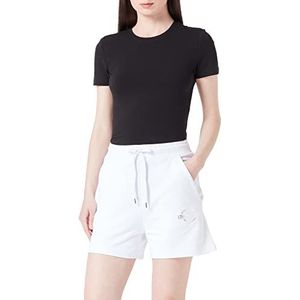 Love Moschino Dames Casual Shorts, Optical White, 40, wit (optical white), 40