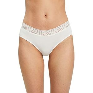 ESPRIT Bodywear Dames Micro with LACEBAND RCS Shorts, Off White, 36, off-white, 36