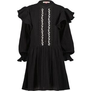 Vingino Meisjesjurk, casual jurk, zwart (deep black), 12 Jaren