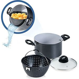 Pastapan - RVS - 24 cm - Geschikt voor Inductie