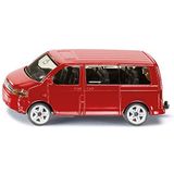 siku 1070, VW Multivan, Metal/Plastic, Red, Opening tailgate, Trailer hitch