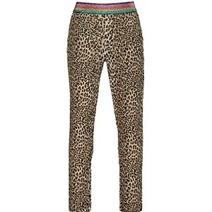 Vingino Stoffen broek voor meisjes, Multicolor Brown, 116 cm