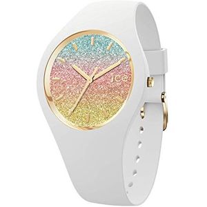 Ice-Watch - ICE lo Malibu - Dames wit horloge met siliconen band - 016901 (Medium)
