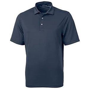 Cutter & Buck Heren Virtue Eco Pique gerecycled poloshirt met korte mouwen, marineblauw, XL