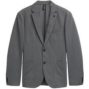 TOM TAILOR Herenblazer, 35951 - Black White Birds Eye, 46