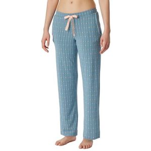 Schiesser Dames slaapbroek lang Modal-Mix + Relax Pyjama-onderdeel, Multicolor 4_181194, 38, Multicolor 4_181194, 38