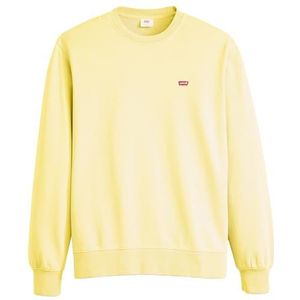 Levi's The Original Hm Crew Sweatshirt voor heren, Wax Yellow, L