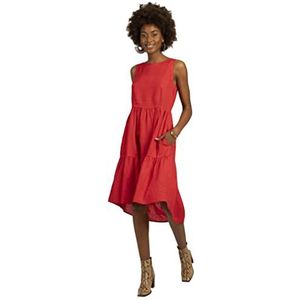 Mint & Mia Damesjurk Benita jurk, rood, normaal