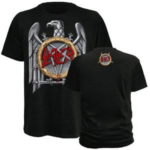 Slayer Classic Logo Mens T-shirt Zwart