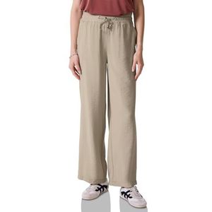 Street One Studio Dames Broeken met wijde pijpen in Beige, in size: 32