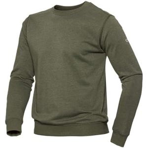 BP 1720-293 sweatshirt voor hem en haar, 60% katoen, 40% polyester olijf, maat XL