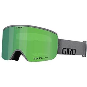 Giro Uniseks Axis skibril voor volwassenen, grijs Wordmark, M