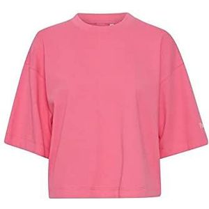 THEJOGGCONCEPT Dames JCSUNA Logo T-shirt T-shirt, 162126 / Azalea Pink, S, 162126/Azalea Roze, S