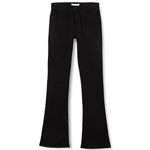 7 For All Mankind Bootcut Jeans voor dames, Black Yy, 24W x 33L