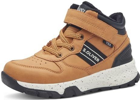 s.Oliver Sneakers  oker / zwart / wit