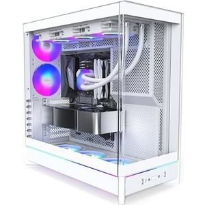 PC Behuizing - Gebogen Glas - Inbouwdesign - Verticale Ventilatie