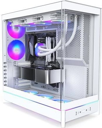 PC Behuizing - Gebogen Glas - Inbouwdesign - Verticale Ventilatie