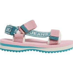 Pepe Jeans Pool Jelly G Flip-Flop, Roze (Mauveglow Roze), 1,5 UK, Roze Mauveglow Roze, 33 EU