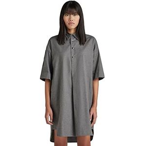 G-STAR RAW Dames Shirt s Jurk, Multicolor (Basalt Htr C963-1164), XXS