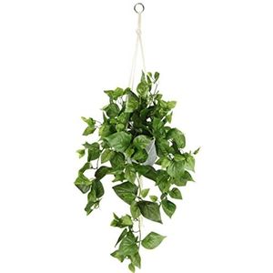 Philo Kunstmatige philo-hanglampen met pot, kunstplant, ranken, slinger, groene plant, kamerplant, klimop, bloemenhanger, potplant, kunstbloem