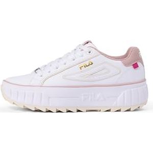 FILA Sintra Wmn Sneakers voor dames, White Pale Mauve, 42 EU