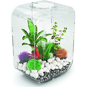 biOrb Life Aquarium, 15 liter, complete set met ledverlichting en gepatenteerd filtersysteem, acryl bekken