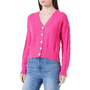 blonda Dames gebreide jas 12419504-BL01, roze, M/L, roze, M/L