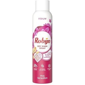 Robijn Pink Sensation Dry Wash Spray, kledingverfrisser zonder wassen - 200 ml - 1 stuk