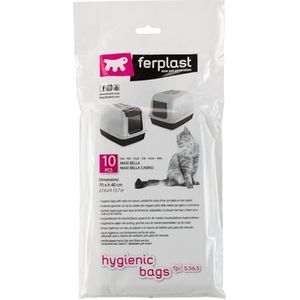Ferplast FPI 5363 hygiënische zakken voor Maison de Toilette Maxi Bella - 4 stuks