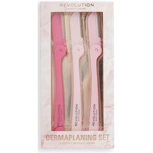 Revolution Beauty, Dermaplaning Set, Gezichtshaarverwijderaar