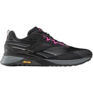 Reebok Nano X3 Adventure Sneaker voor dames, Cblack Purgry Laspin, 37 EU