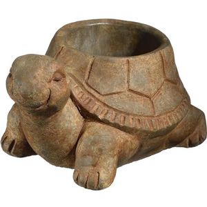 Classic Home and Garden Schildpad Planter, Roest, L
