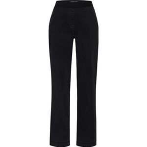 Raphaela by Brax Dames Style Pam Flared Rondom Jersey Slip Denim Slim Jeans, antraciet, 32W x 32L