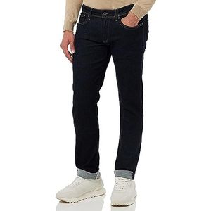 Pepe Jeans Skinny Fit Jeans voor heren, Blauw (Denim-ab0), 40W / 34L