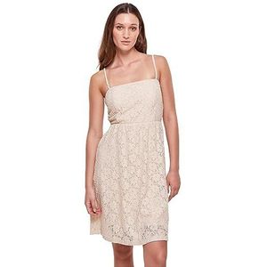 Urban Classics Ladies Laces Dress Damesjurk, verkrijgbaar in vele verschillende kleuren, maten XS tot 5XL, Softseagrass, 4XL