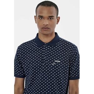 Kaporal Terel Polo heren, Marine, L