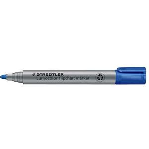 Staedtler Lumocolor 356-3 flipchart-marker ronde punt 10 stuks blauw