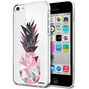 Beschermhoes voor iPhone 5C, ananas, geometrisch, marmer, 10,2 cm (4 inch)