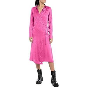 Replay Wikkeljurk voor dames, 069 Fuxia, L