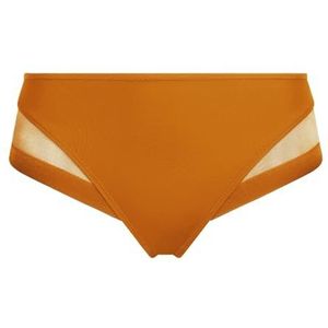 DIM Generous Klassieke damesslip, 1 stuk, Bruin Oranje, S