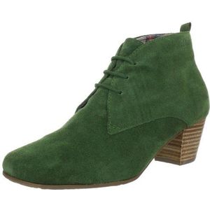 s.Oliver Casual 5-5-25359-39 dames fashion halve laarzen & enkellaarsjes, Groen Bottle 789, 41 EU