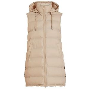 Vila Dames VITRISH New Padded S/L Vest-NOOS vest, Cement, 40, cement, 40