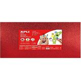 APLI Kids 13436 - Veelkleurig Glitter EVA-schuim 600 x 400 mm 5 vellen