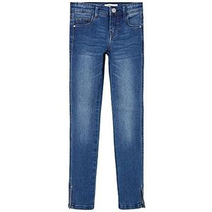 NAME IT Meisjesbroek, donkerblauw (dark blue denim), 116 cm