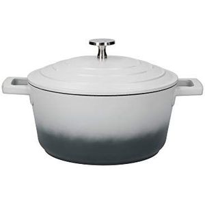 Braadpan, 20 cm, 2.5 L, Gietaluminium, Ombre Grijs - MasterClass