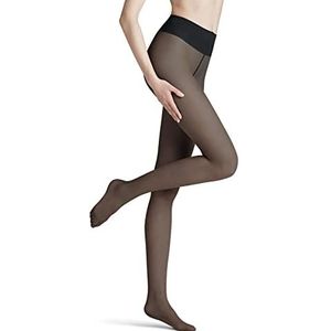 FALKE Dames Panty Vitalize 20 DEN W TI Sheer Met compressie 1 Stuk, Grijs (Graphite 3146), M-L