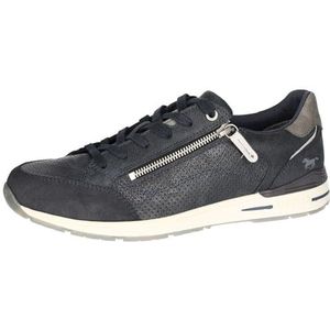 Mustang veterschoenen voor heren 4154-320, grootte:41, kleur:Blauw