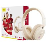 Baseus D05 Bluetooth hoofdtelefoon, over-ear boven het oor met krachtige bas, 50 uur speeltijd, ENC-oproephelderheid, geluidsisolatie, comfortabele pasvorm, lichtgewicht, opvouwbare hoofdtelefoon